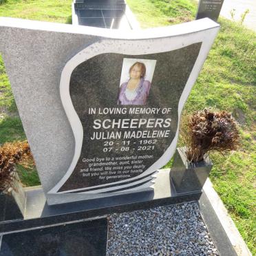 SCHEEPERS Julian Madeleine 1962-2021