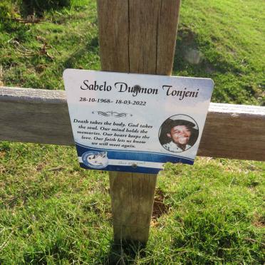 TONJENI Sabelo Dugmon 1968-2022
