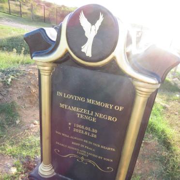 TENGE Myamezeli Negro 1966-2023