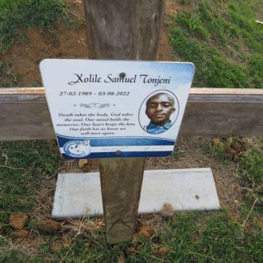 TONJENI Xolile Samuel 1989-2022