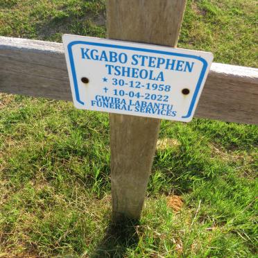 TSHEOLA Kgabo Stephen 1958-2022