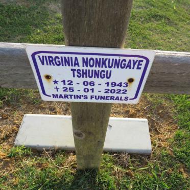 TSHUNGU Virginia Nonkungaye 1943-2022