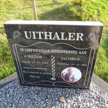 UITHALER William Jacobus 1943-2021