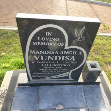 VUNDISA Mandisa Angila 1968-2021