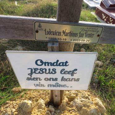 VENTER Lodewicus Marthinus Jan 1958-2022