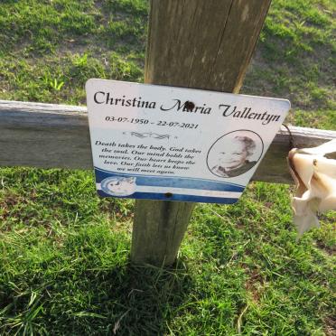 VALLENTYN Christina Maria 1950-2021