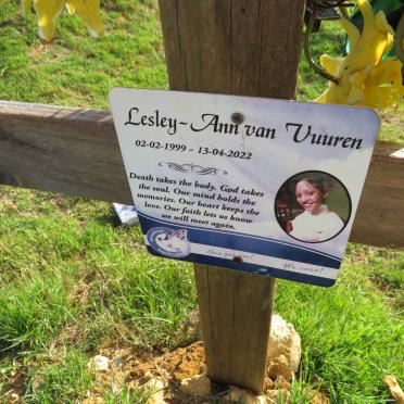 VUUREN Lesley-Ann, van 1999-2022