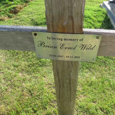 WILD Brian Errol 1937-2021