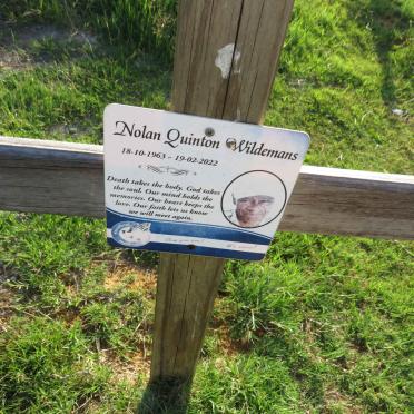WILDEMANS Nolan Quinton 1963-2022