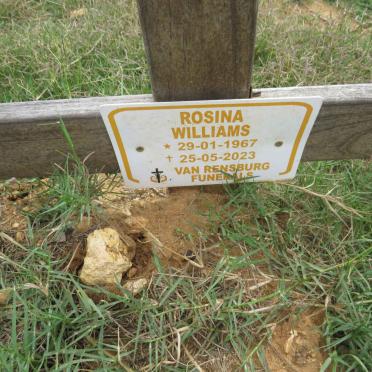 WILLIAMS Rosina 1967-2023