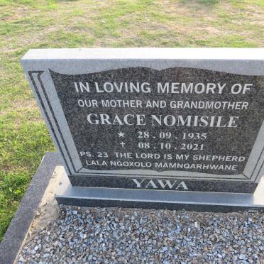 YAWA Grace Nomisile 1935-2021