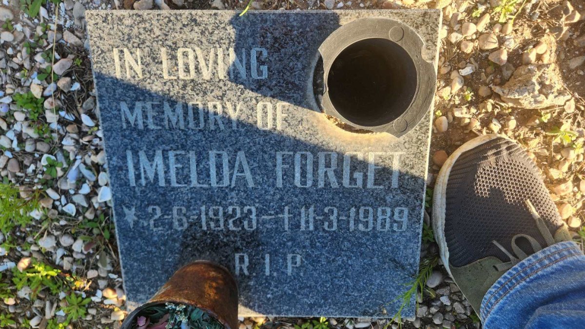 FORGET Imelda 1923-1989