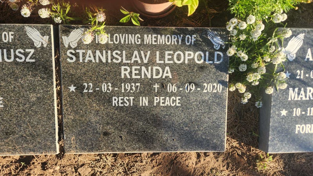 RENDA Stanislav Leopold 1937-2020