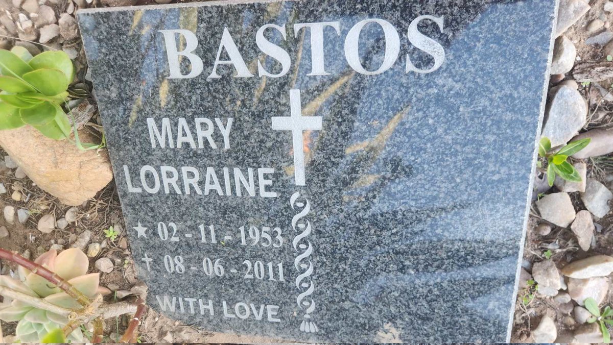 BASTOS Mary Lorraine 1953-2011