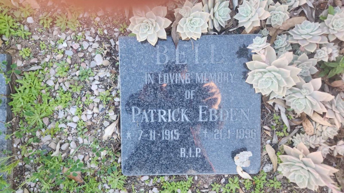 BELL Patrick Ebden 1915-1996
