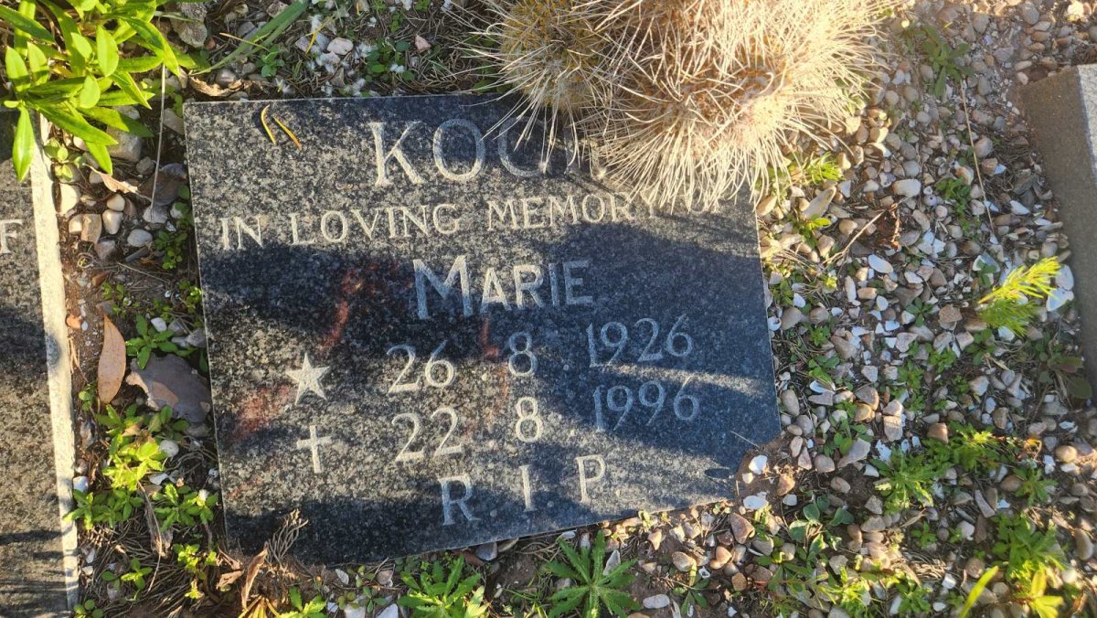 KOCH Marie 1926-1996