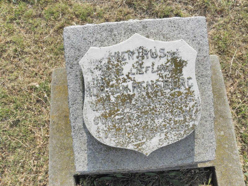 RENSBURG Ida, van 1936-1941