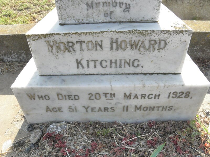 KITCHING Morton Howard -1928