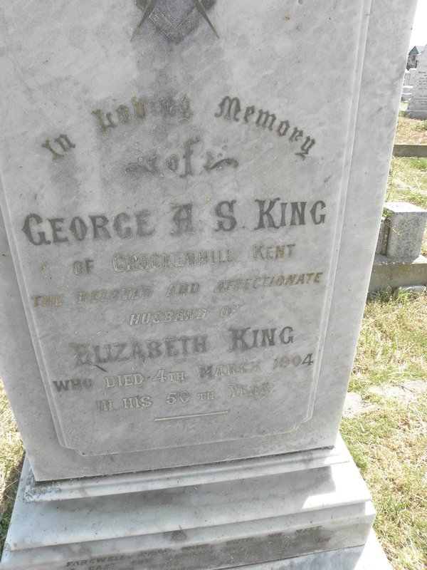 KING George A.S. -1904