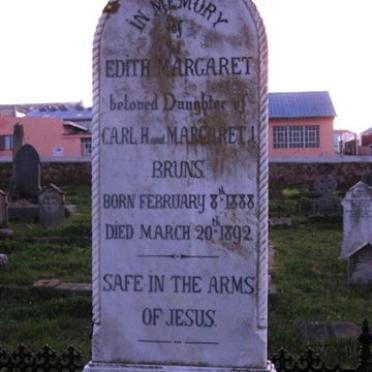 BRUNS Edith Margaret  1888-1892