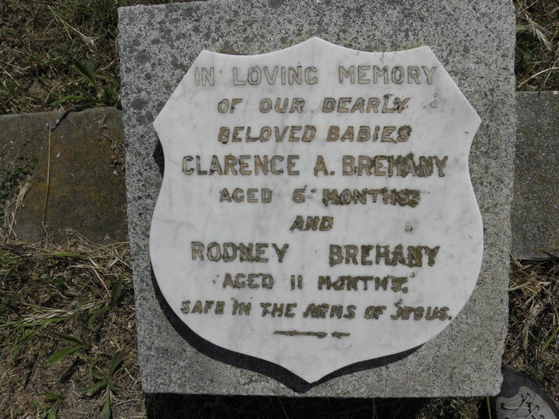 BREHANY Clarence A. :: BREHANY Rodney