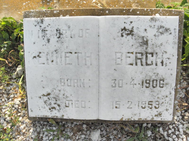 BERGH Kenneth 1906-1953