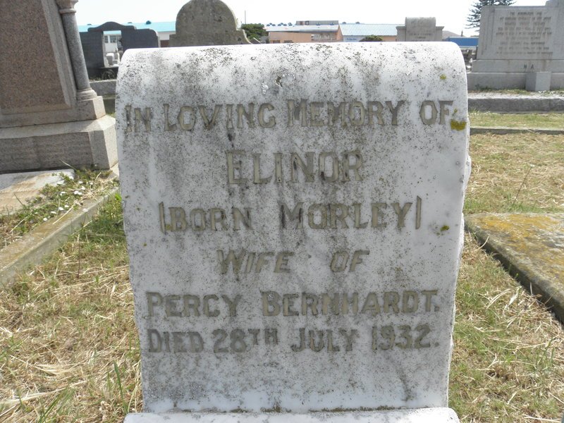 BERNHARDT Elinor nee MORLEY -1932