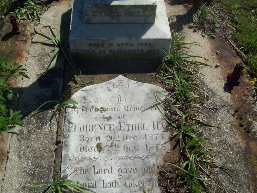 HALL Ethel 1882-1887