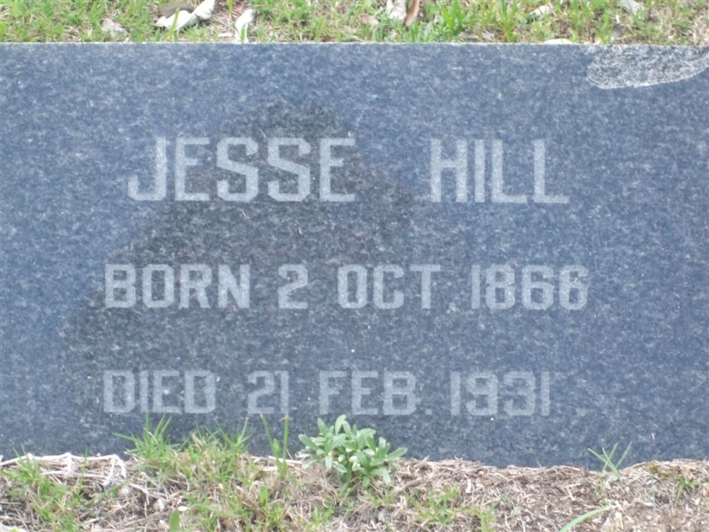 HILL Jesse 1866-1931