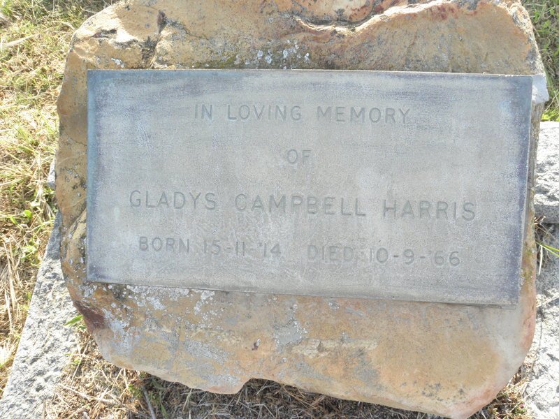 HARRIS Gladys Campbell 1914-1966