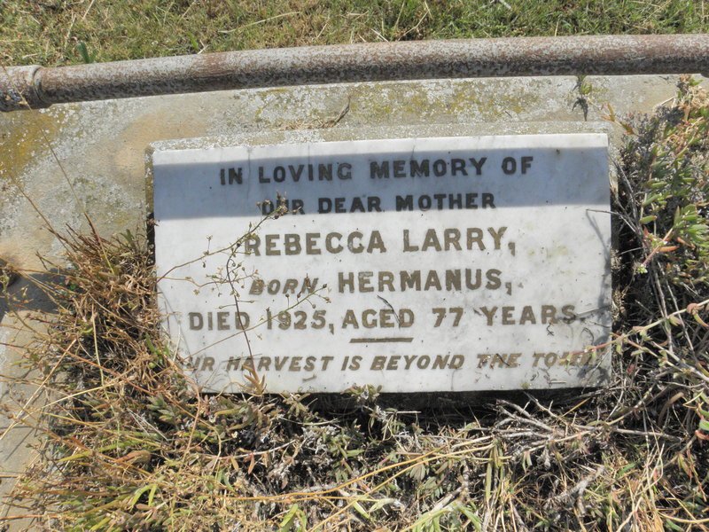 LARRY Rebecca -1925