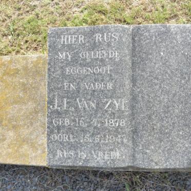 ZYL J.L., van 1878-1947