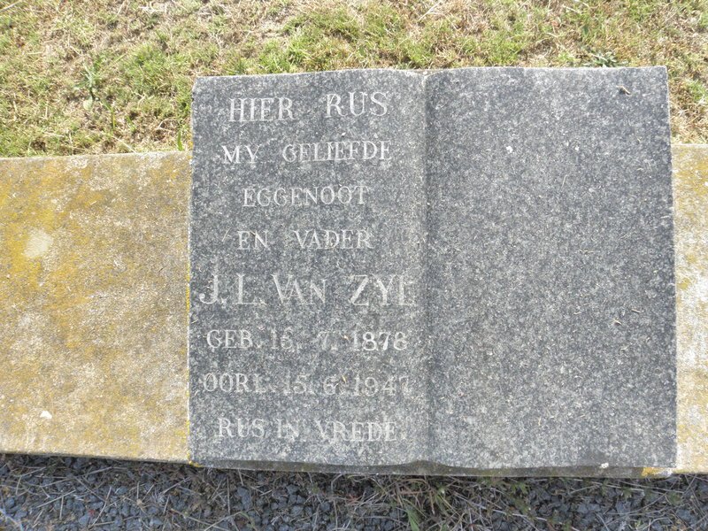 ZYL J.L., van 1878-1947