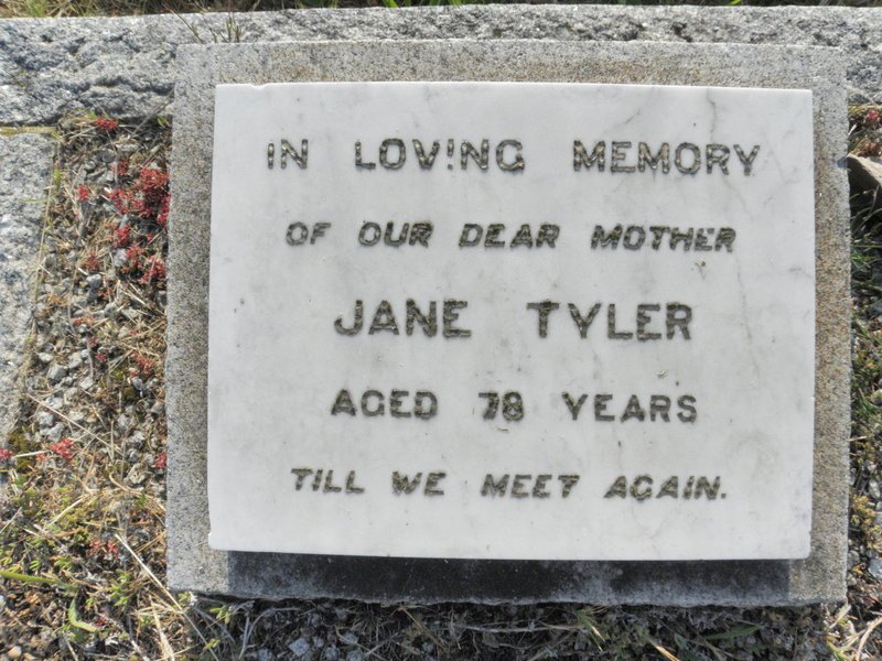 TYLER Jane