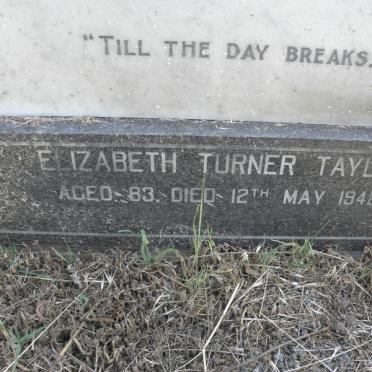TAYLOR Elizabeth Turner -1942