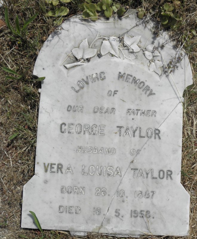 TAYLOR George 1887-1958