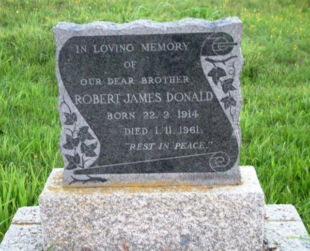 DONALD Robert James 1914-1961