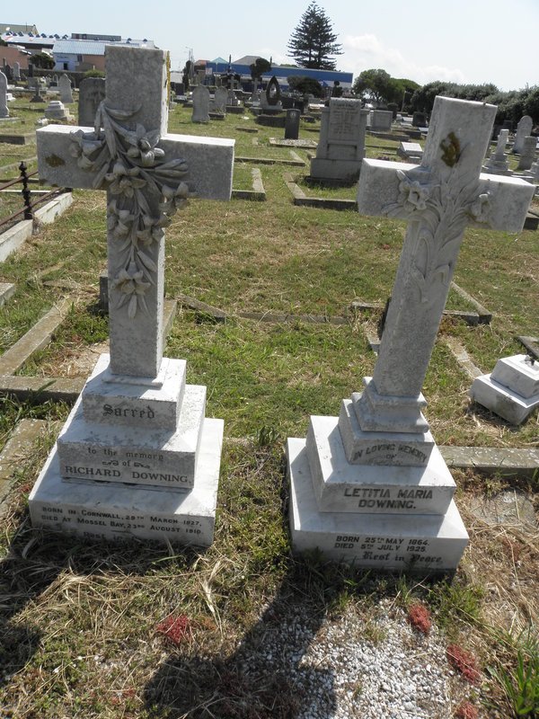DOWNING Richard 1827-1910 &amp; Letitia Maria 1864-1925