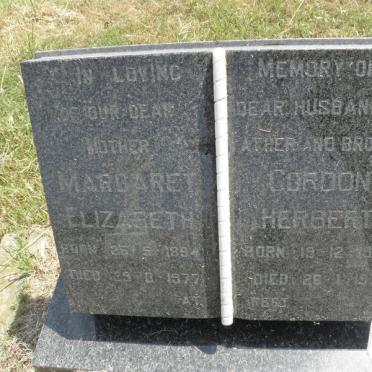 CUFF Margaret Elizabeth 1894-1977 :: CUFF Gordon Herbert 1923-1977