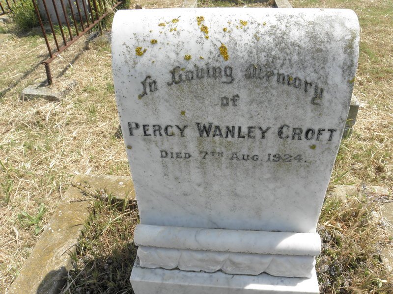 CROFT Percy Wanley -1924