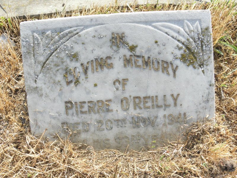 O'REILLY Pierre -1941