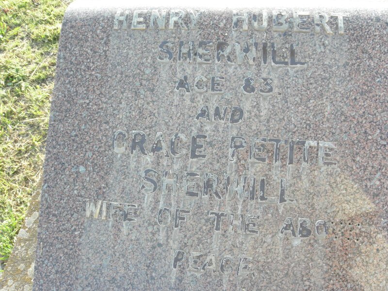 SHERWILL Henry Hubert &amp; Grace Petite