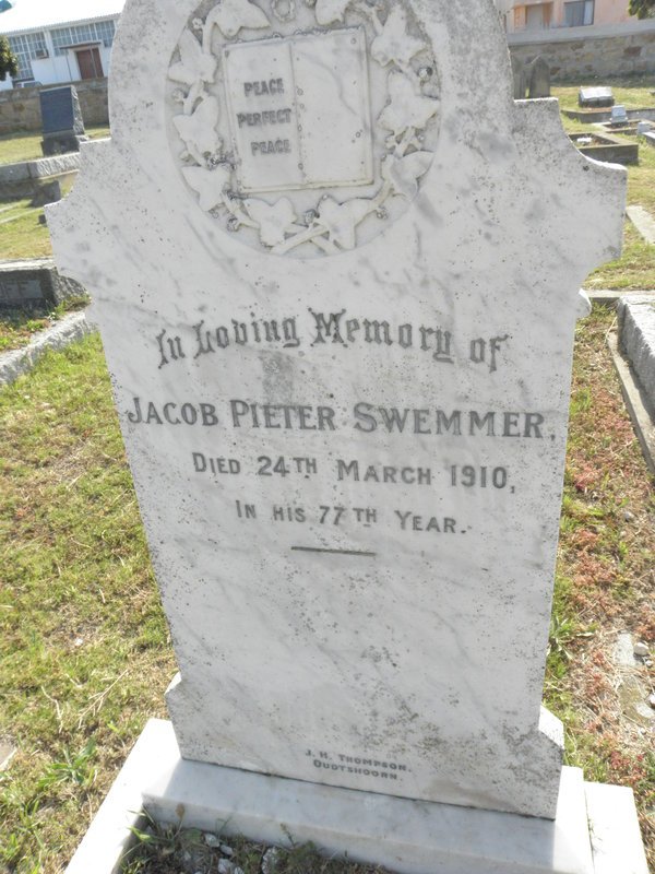 SWEMMER Jacob Pieter -1910