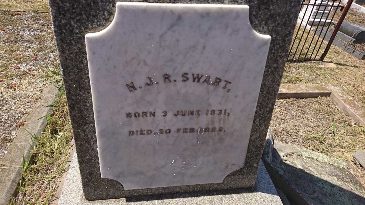 SWART N.J.R. 1831-1892