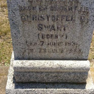 SWART Christoffel C. 1931-1945