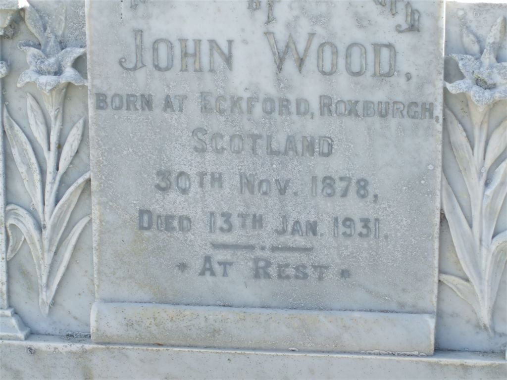 WOOD John 1878-1931