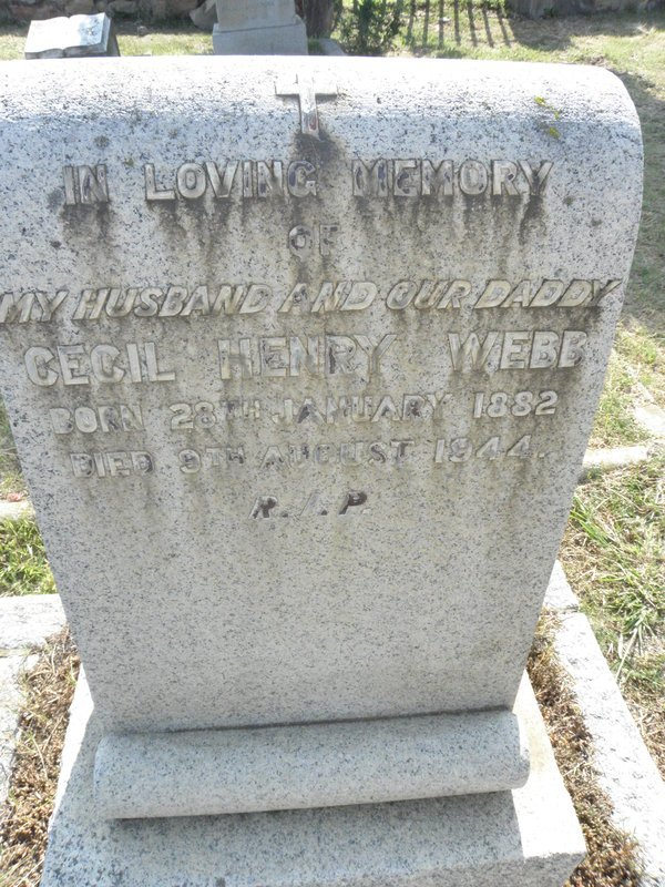 WEBB Cecil Henry 1882-1944