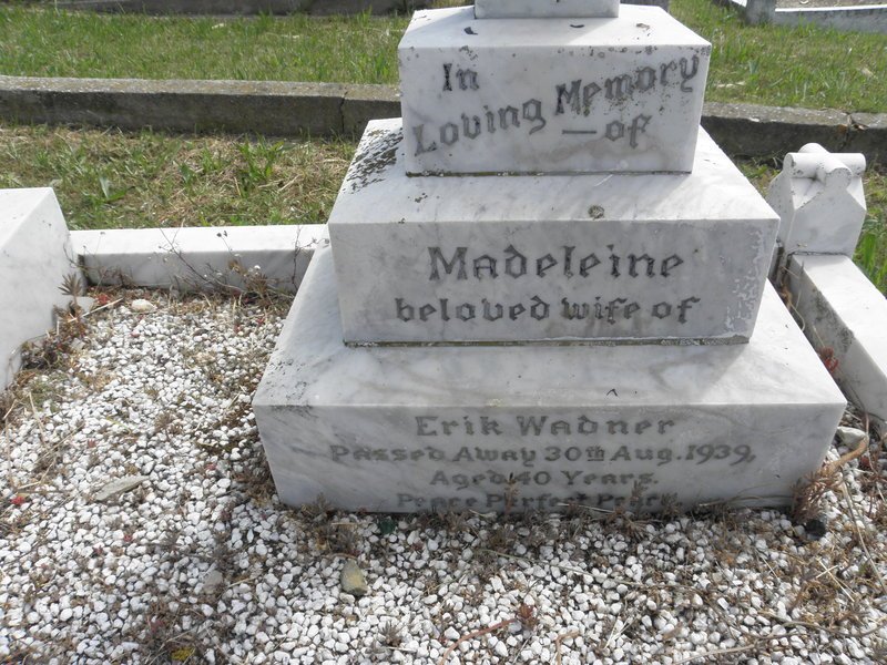 WADNER Madeleine -1939