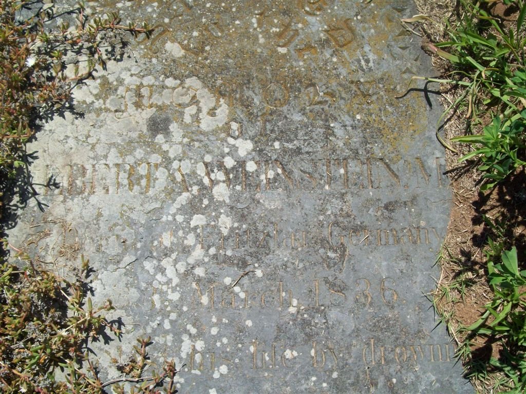 WEINSTEINIM Albert A. 1836-1866