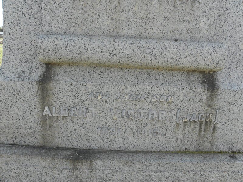 ANDERSON Albert Victor 1891-1919